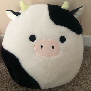 16” Connor the cow fuzzy squishmallows